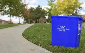Northumberland recycling bin