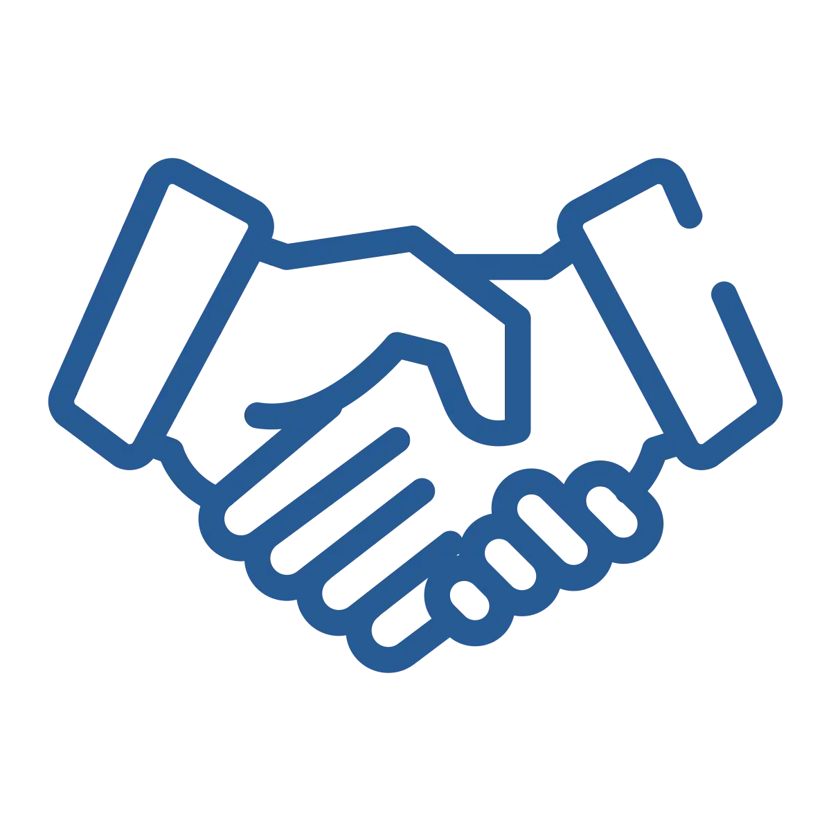 Icon of hands shaking