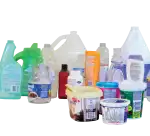 Plastic bottles, jugs and tubs